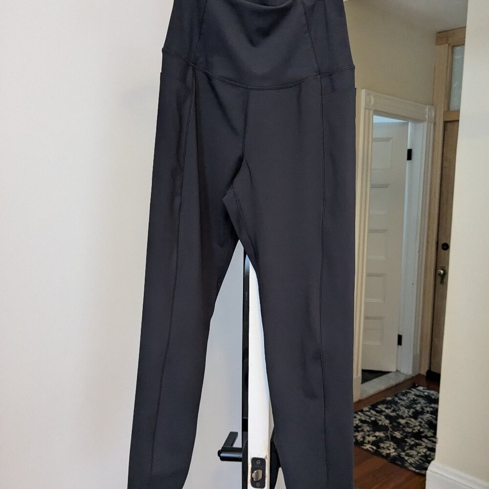 Step Up Ankle Leggings - Black